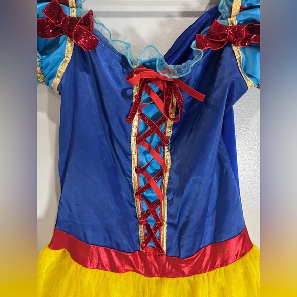 Disney Princess Snow White Halloween Costume Junior Size Size Medium 7-9 - Picture 4 of 11